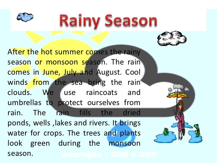rainy season essay pdf