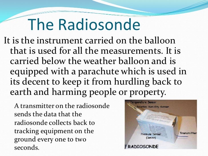 Weather balloon pd. 5