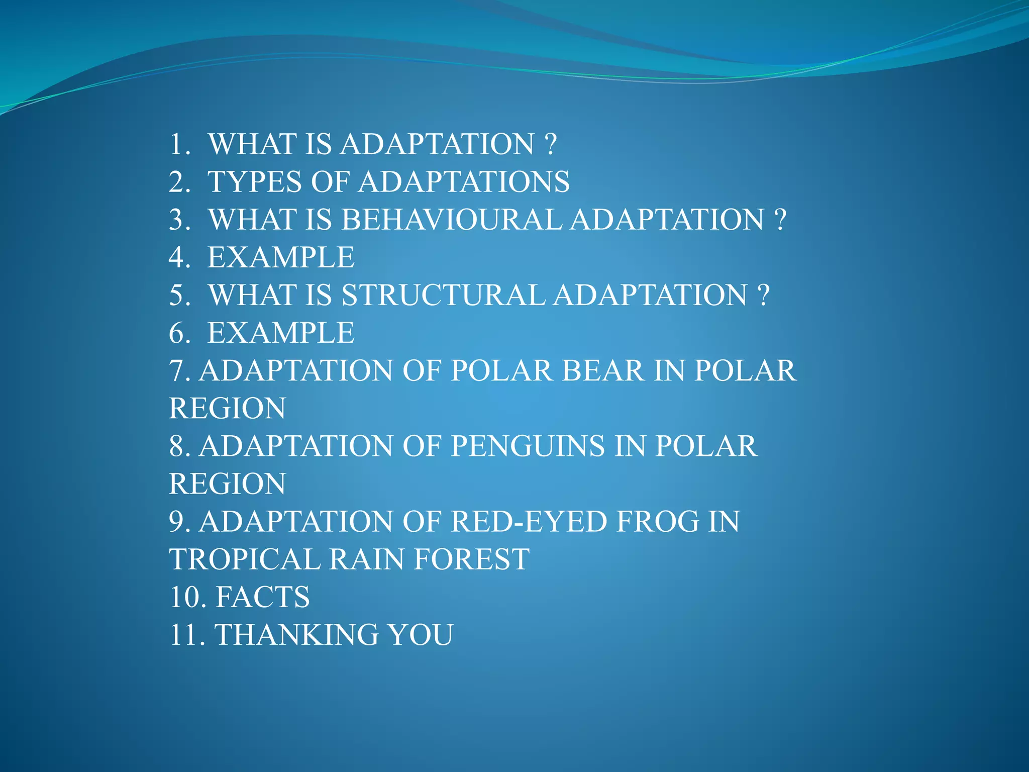 Weather,Climate and Adaptations | PPT