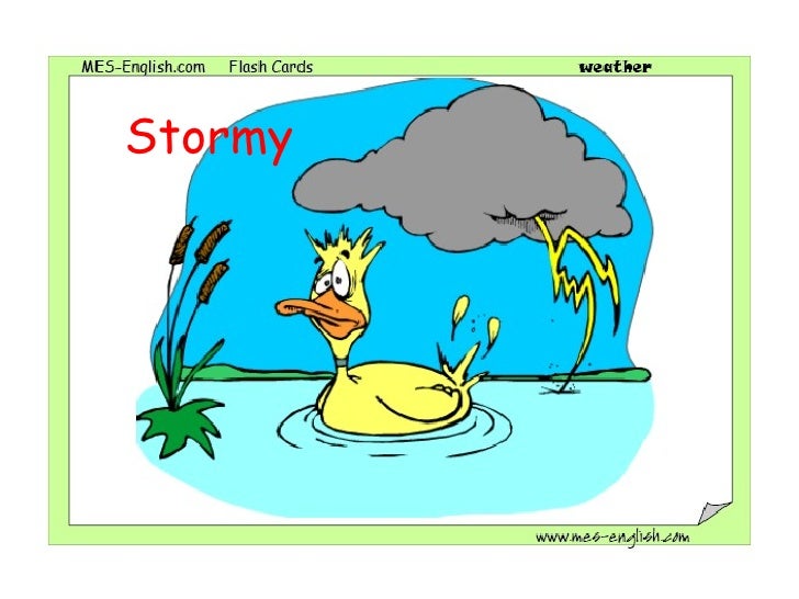 Weather Conditions Flashcards