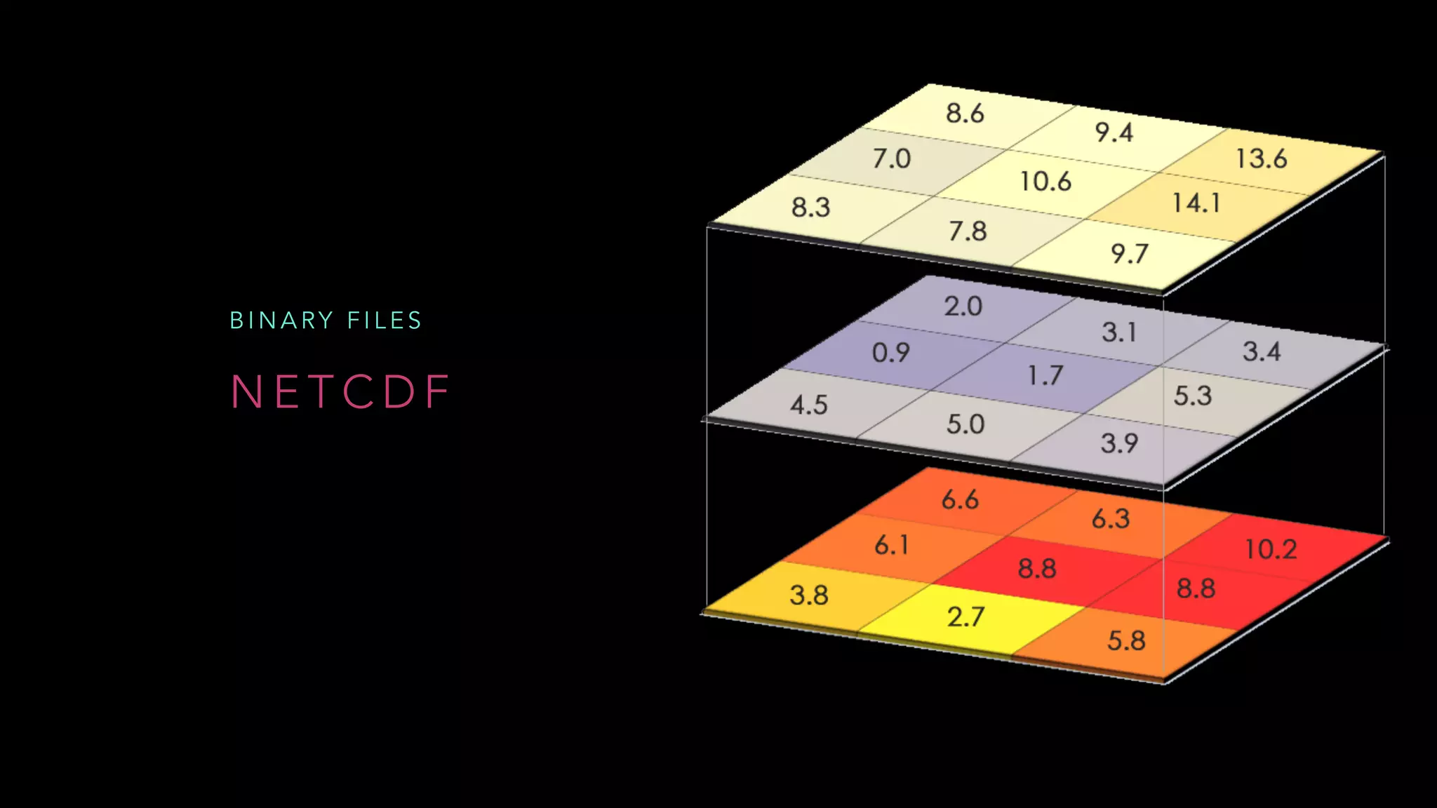 N E T C D F
B I N A RY F I L E S
 