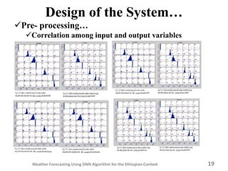 Weather Forecasting using Deep Learning A lgorithm for the Ethiopian ...