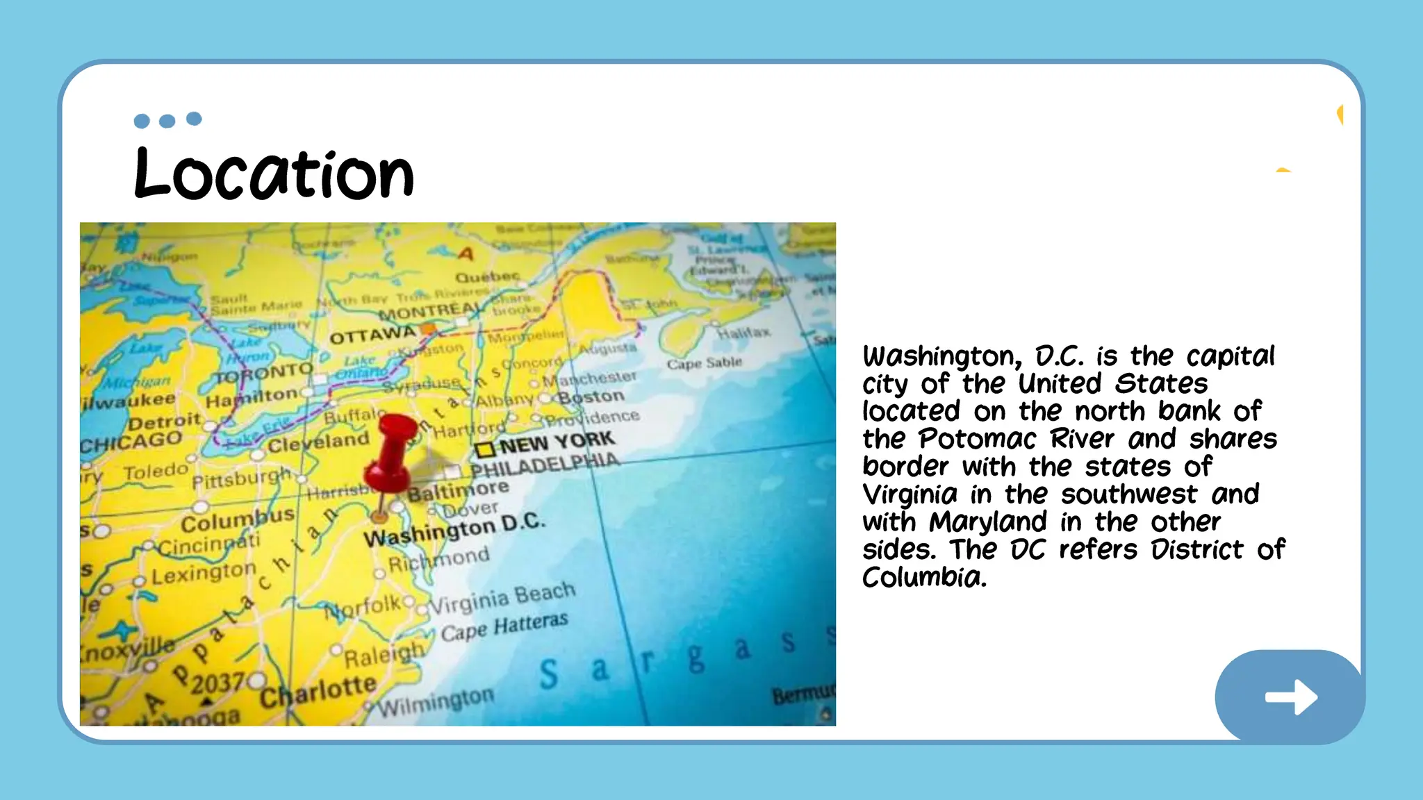 Weather forecast in washington dc pptx