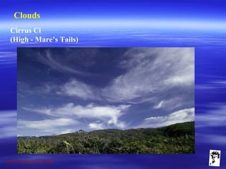 Grunt Productions 2009
Clouds
Cirrus Ci
(High - Mare’s Tails)
 