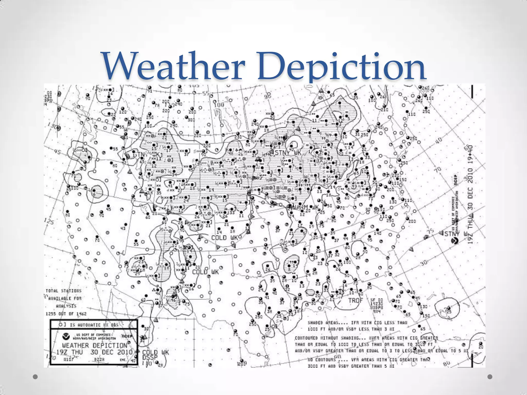 Weather Depiction
 