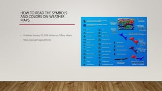 Weather how to read the weather maps 6.3 | PPTX