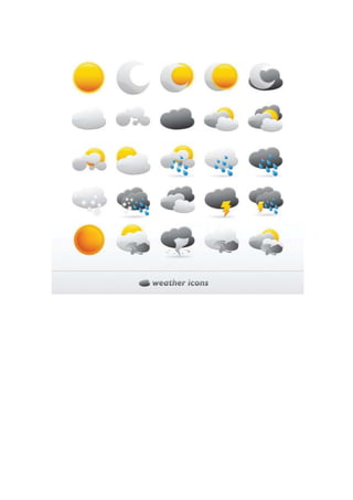 Weather icons