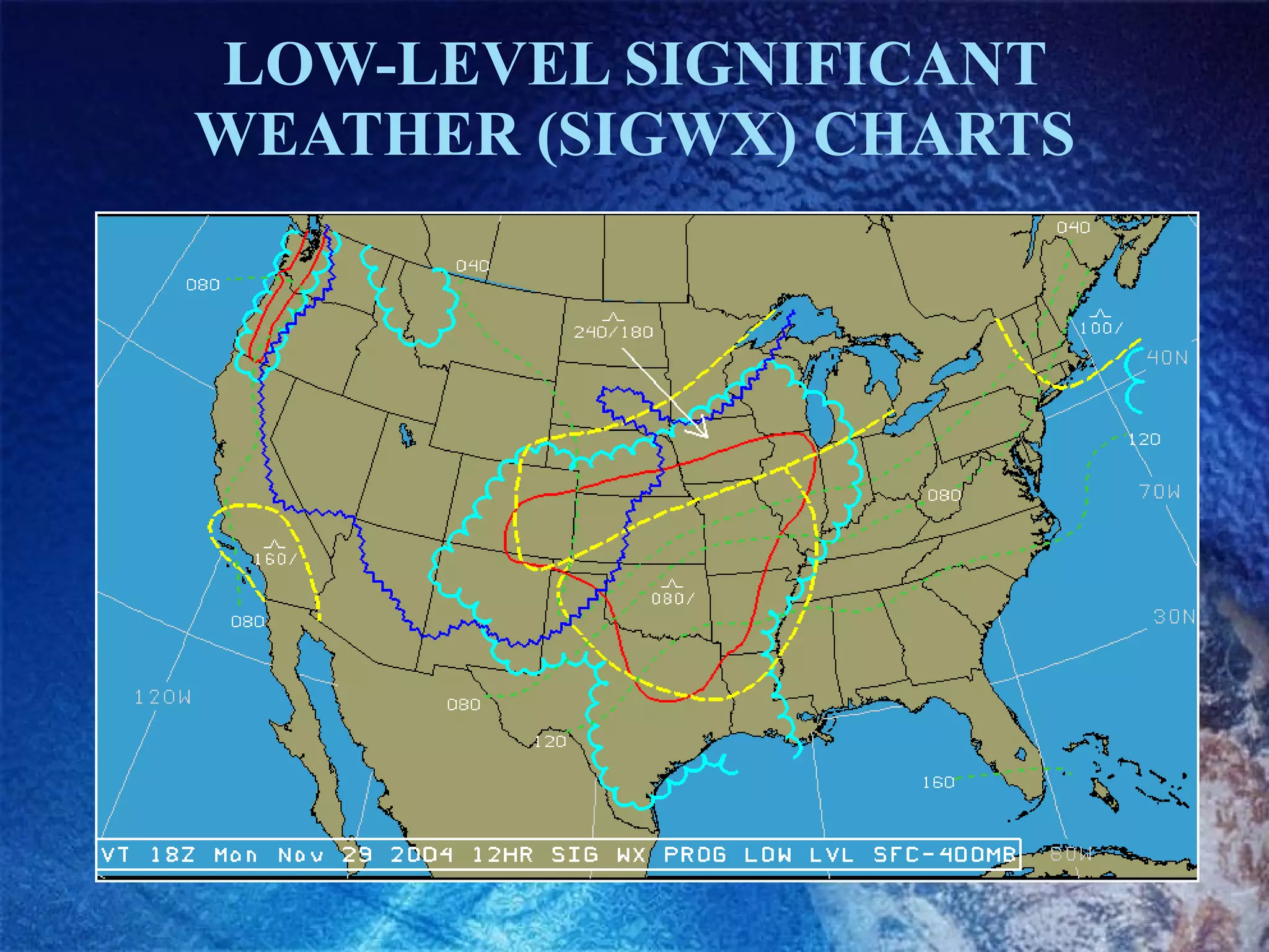 LOW-LEVEL SIGNIFICANT WEATHER (SIGWX) CHARTS 