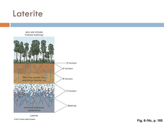 Weathering, Erosion and Soil