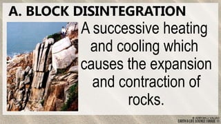 4th quarterExogenic Processes- Weathering.pptx