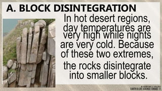 4th quarterExogenic Processes- Weathering.pptx