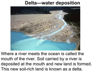 Weathering, Erosion and Deposition.(3rd/4th grade teach) | PPT