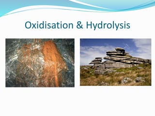 Oxidisation & Hydrolysis
 