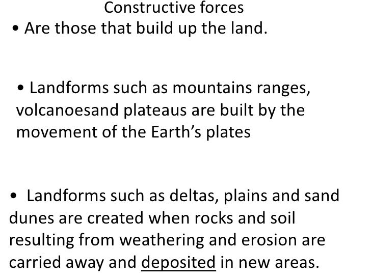 Weathering, erosion, deposition (teacher background)