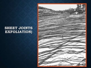 SHEET JOINTS
EXFOLIATION)
 