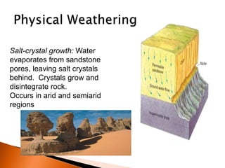 Weathering & Mass Wasting or Mass Movement of Earth | PPT