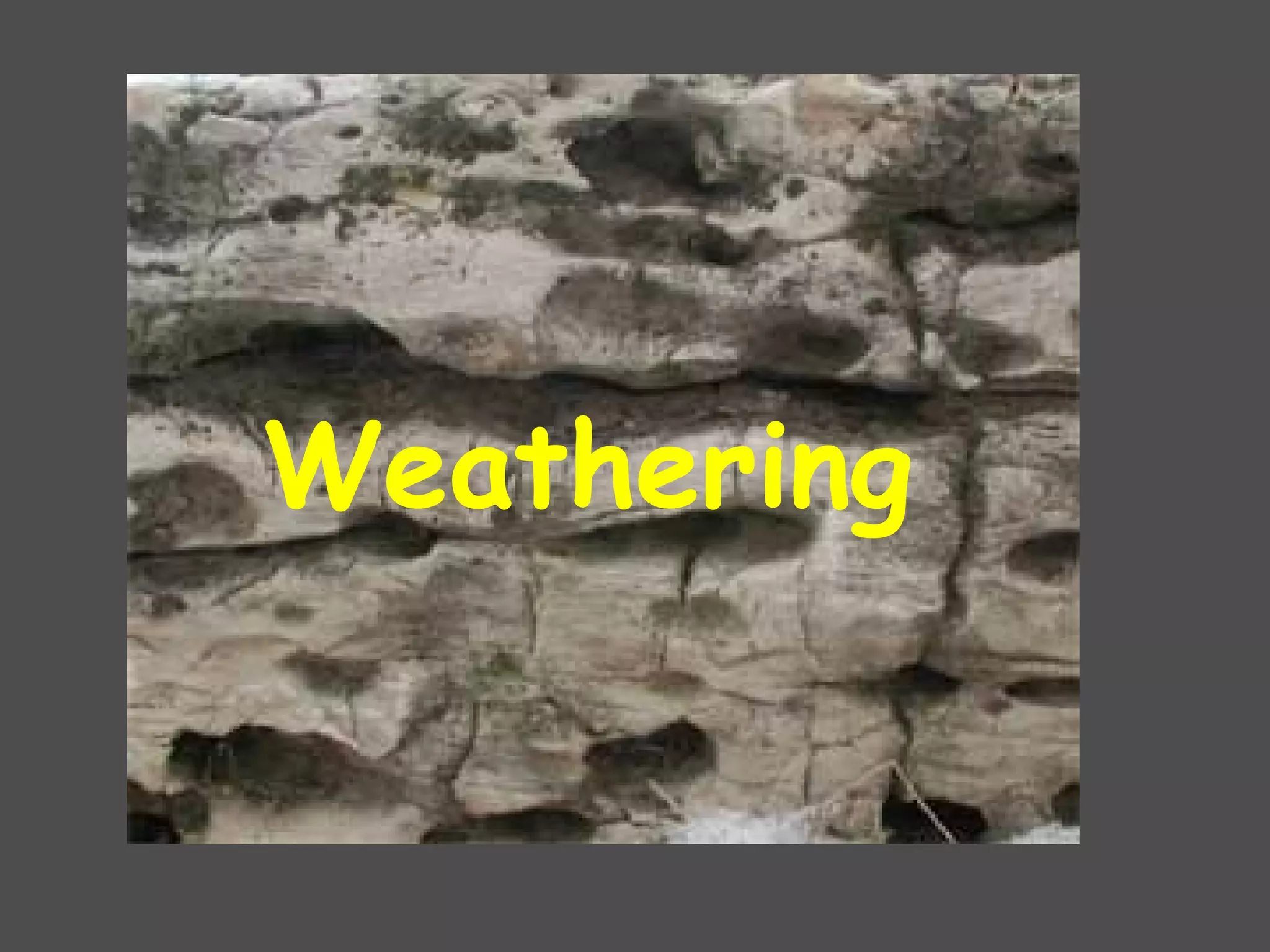 Weathering   