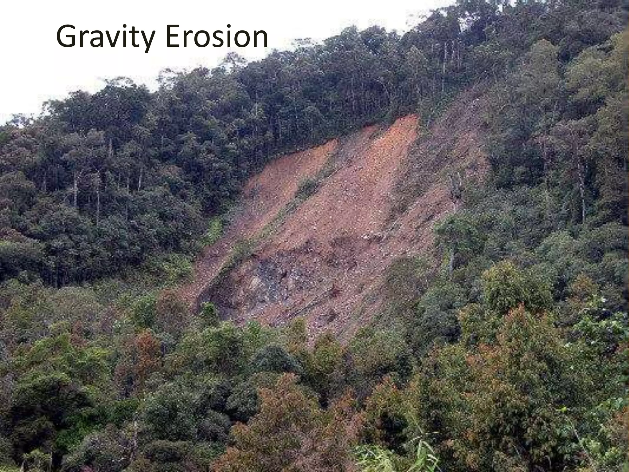 Gravity Erosion
 