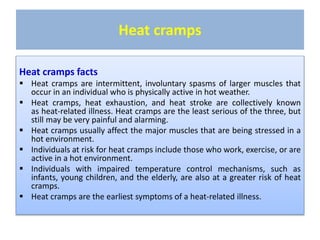 Hot Weather Injuri Weather injury | PPTX