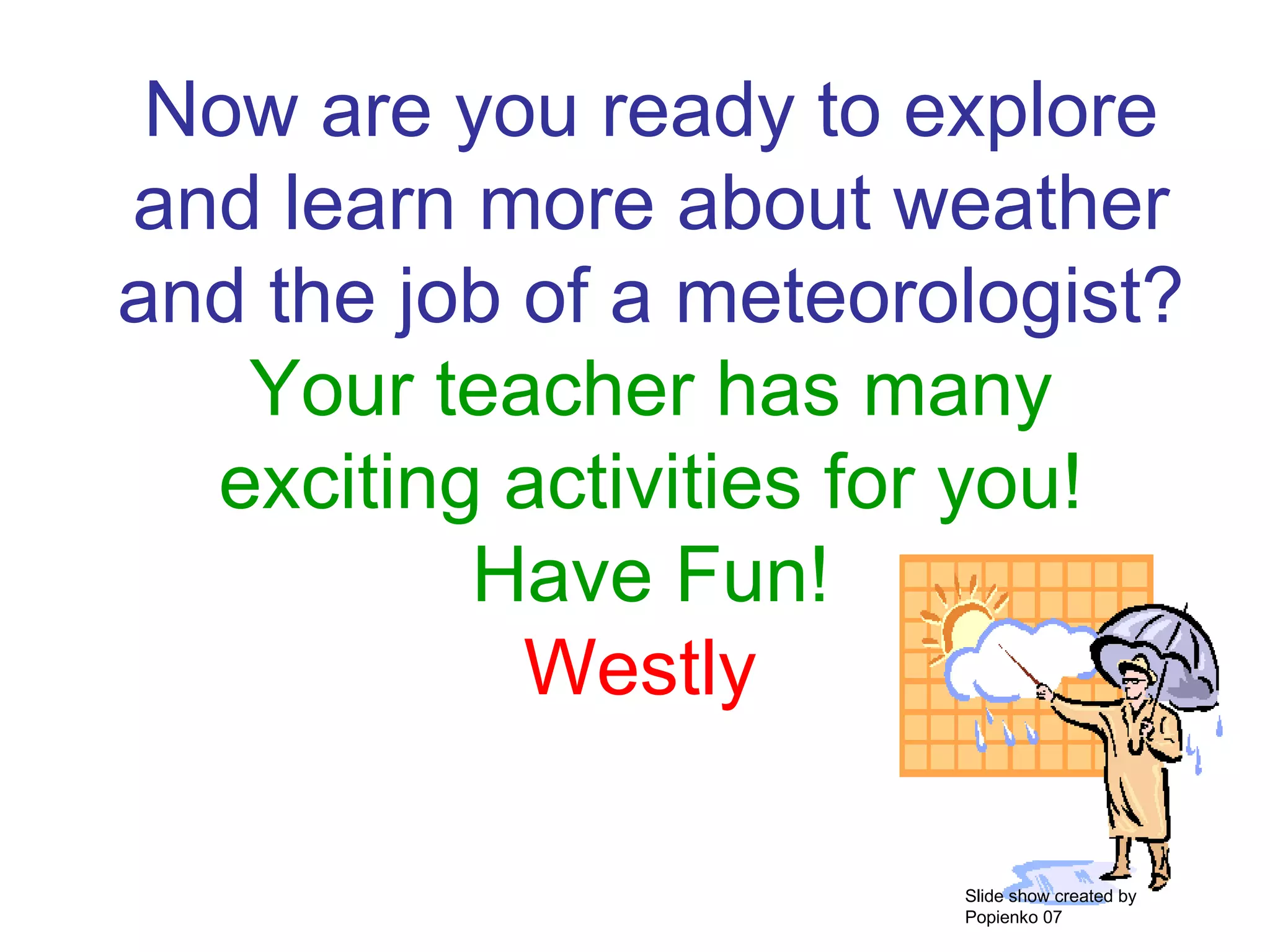 Weather instruments | PPT