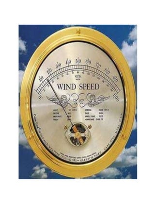 Weather instruments