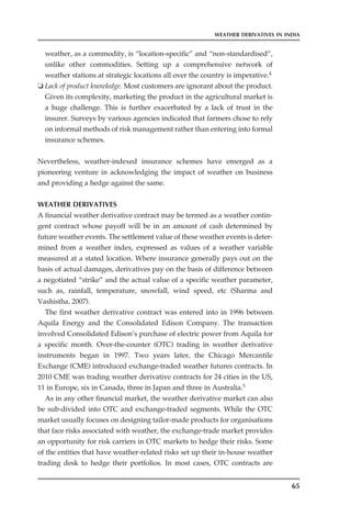 Weather risk management | PDF