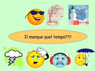 Il manque quel temps??? 