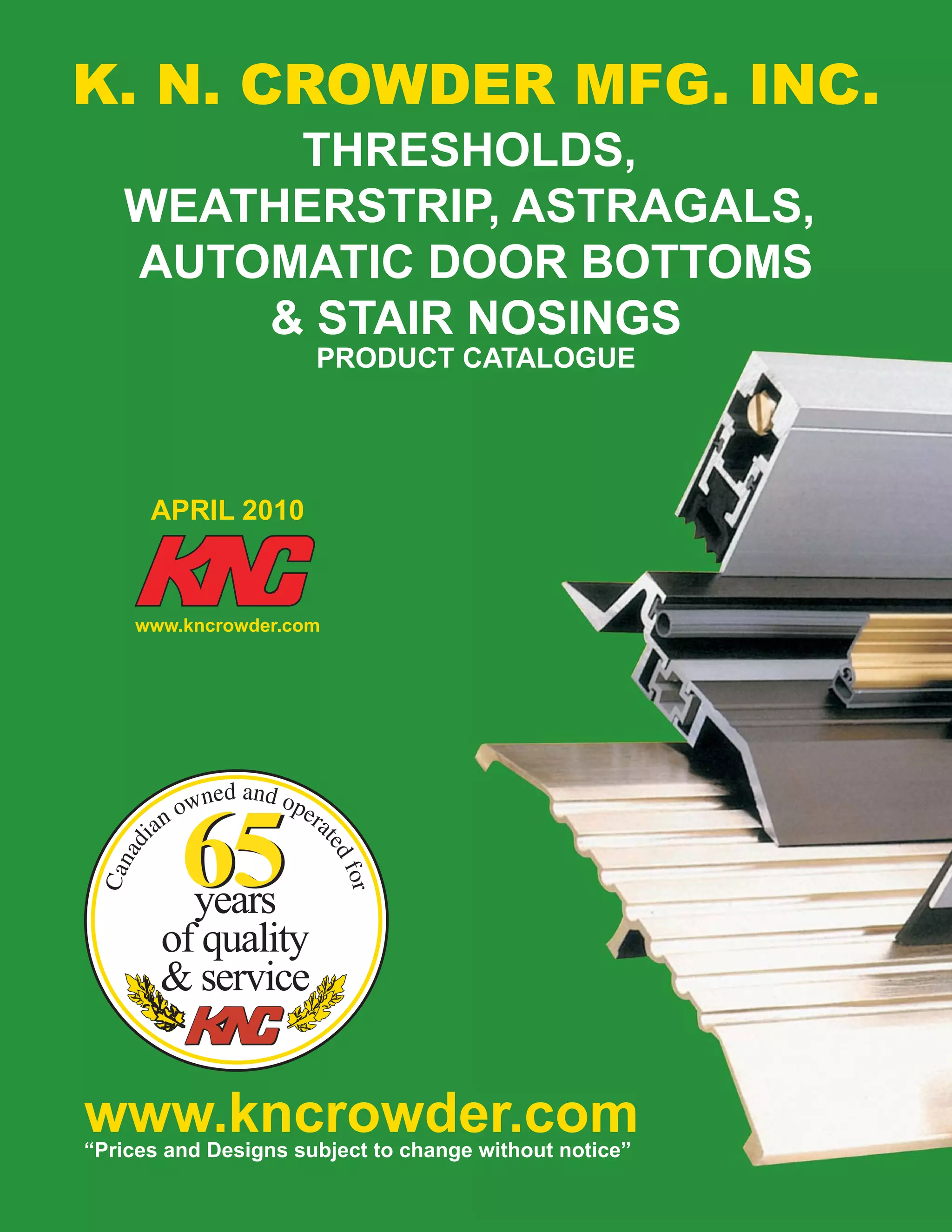 WEATHER STRIPPING PDF