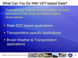  Main use of data is monitoring current weather 