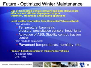 Foster proactive transportation system management in response to the weather