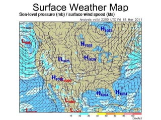 Surface Weather Map 
