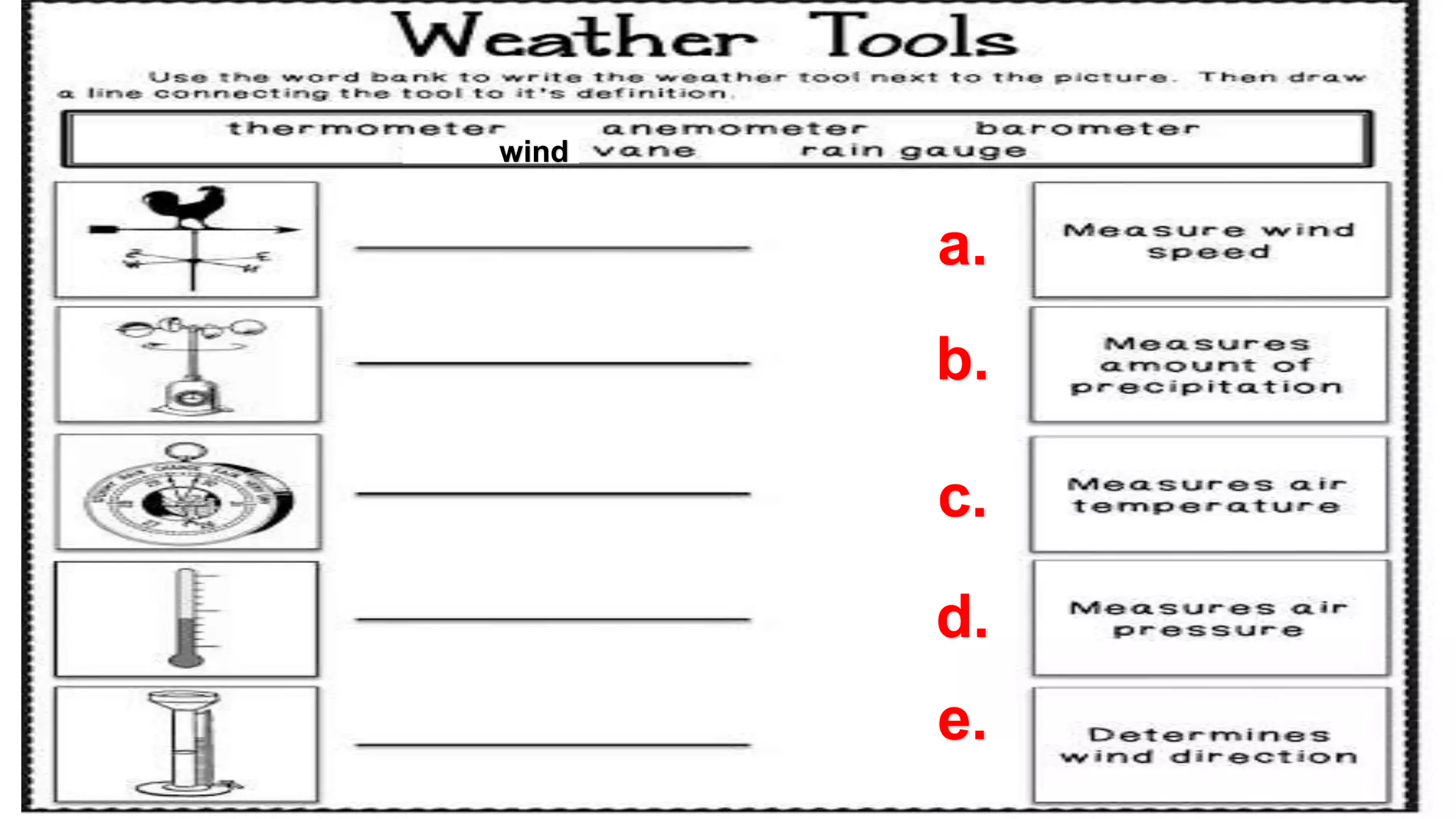 WEATHER TOOLS ANSWER KEY.pptx