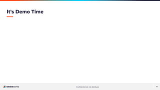 Conﬁdential do not distribute 11
It’s Demo Time
 