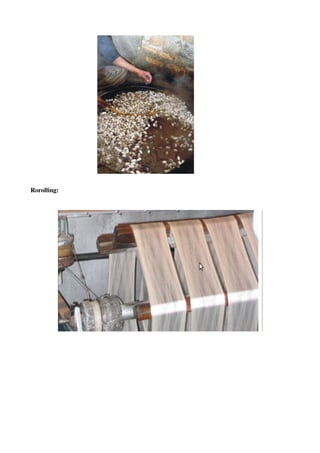 Stuffing Roving Process Weavingprocess | PDF