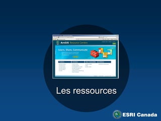 Les ressources
 