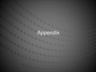 Appendix
 