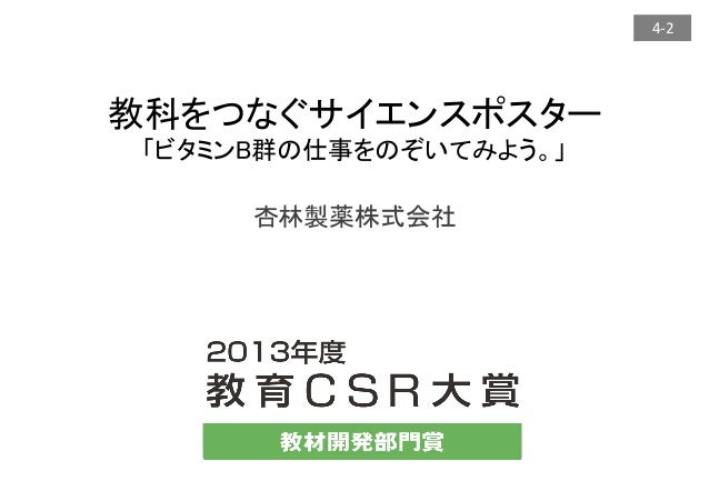 教科をつなぐサイエンスポスター ビタミンb群の仕事をのぞいてみよう 杏林製薬 株