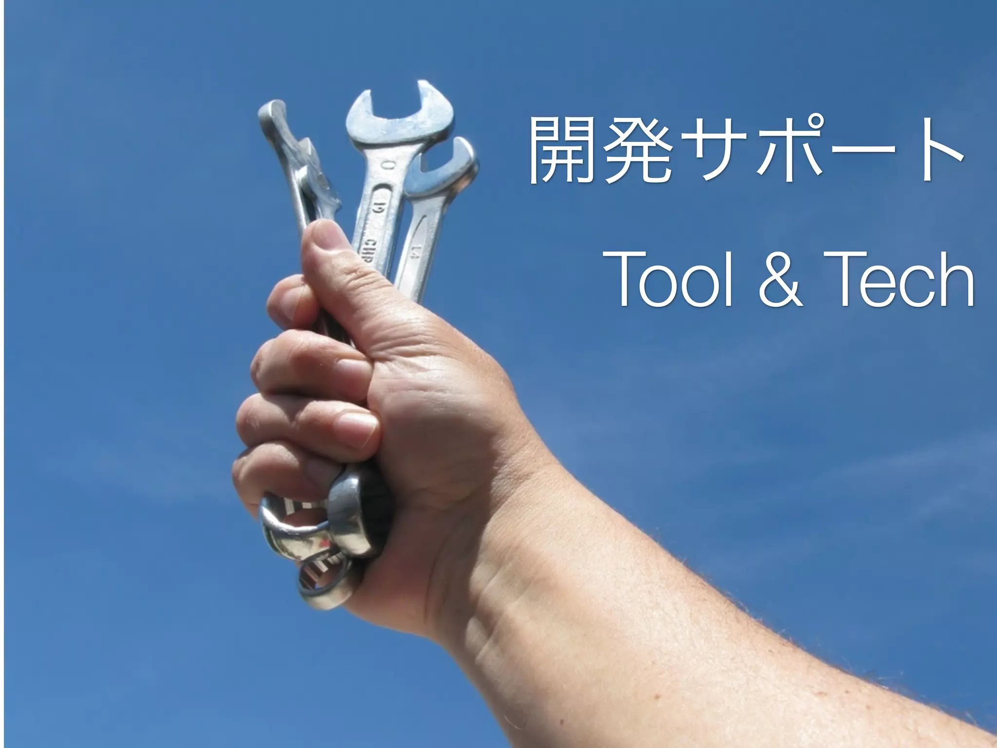 開発サポート
Tool & Tech

 