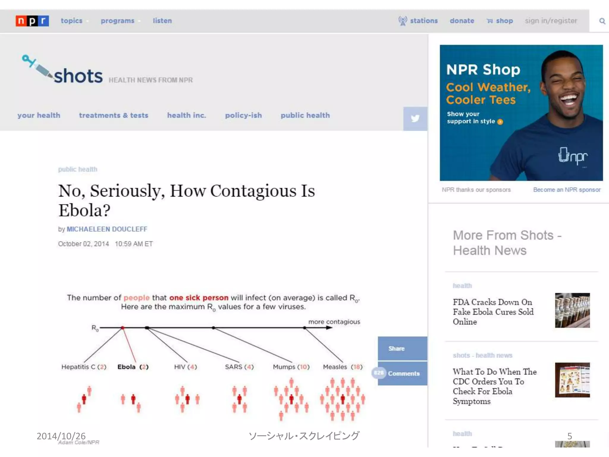 2014/10/26 ソーシャル・スクレイピング5 
 