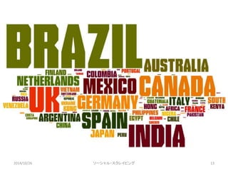 2014/10/26 ソーシャル・スクレイピング13 
 