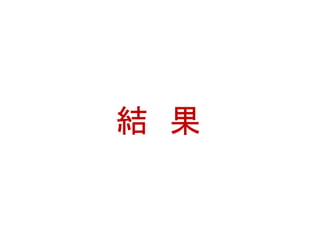 結 果
 