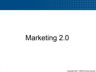 Marketing 2.0 