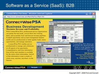Software as a Service (SaaS): B2B 