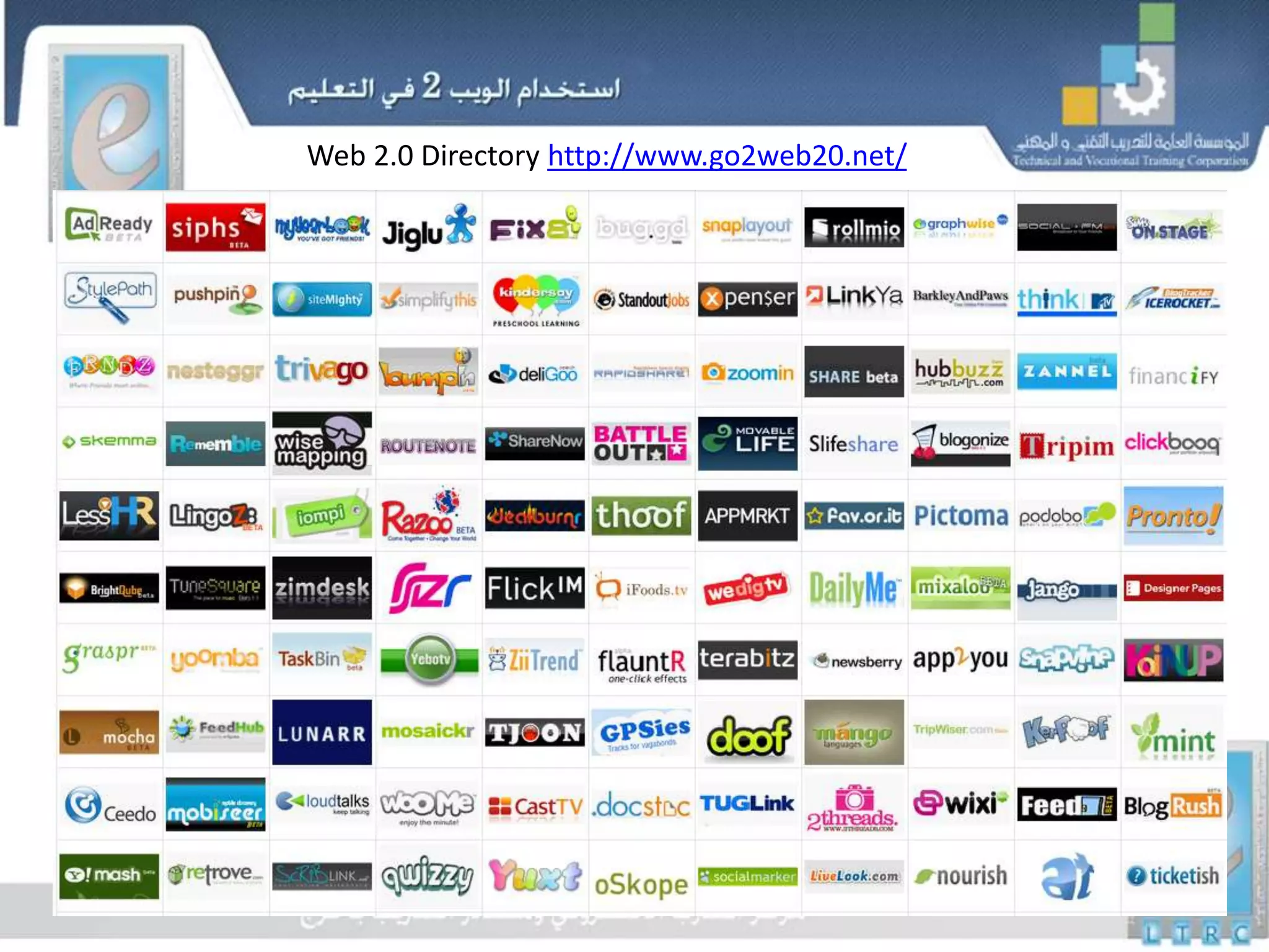 Web 2.0 Directory http://www.go2web20.net/
 