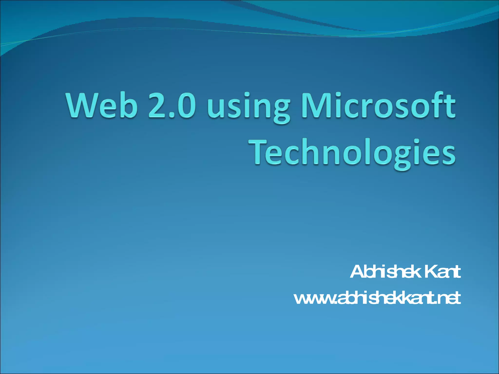 Abhishek Kant www.abhishekkant.net 