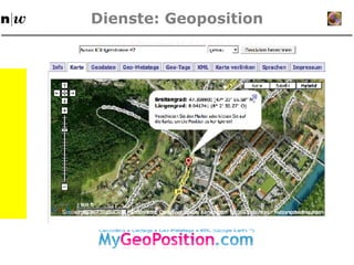 Dienste: Geoposition 