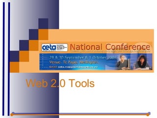 Web 2.0 Tools 