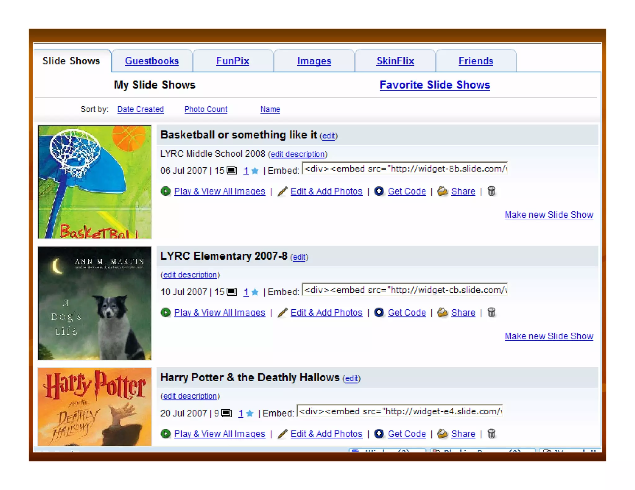 Web 2 Whats In Your Basket