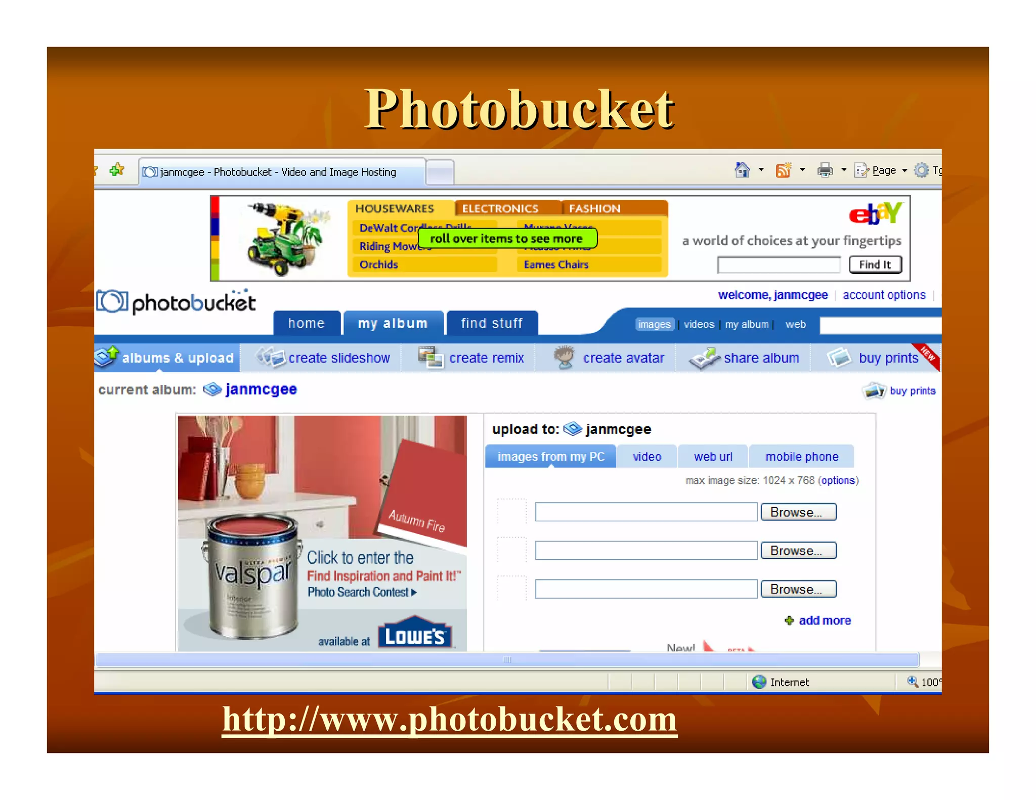 Web 2 Whats In Your Basket