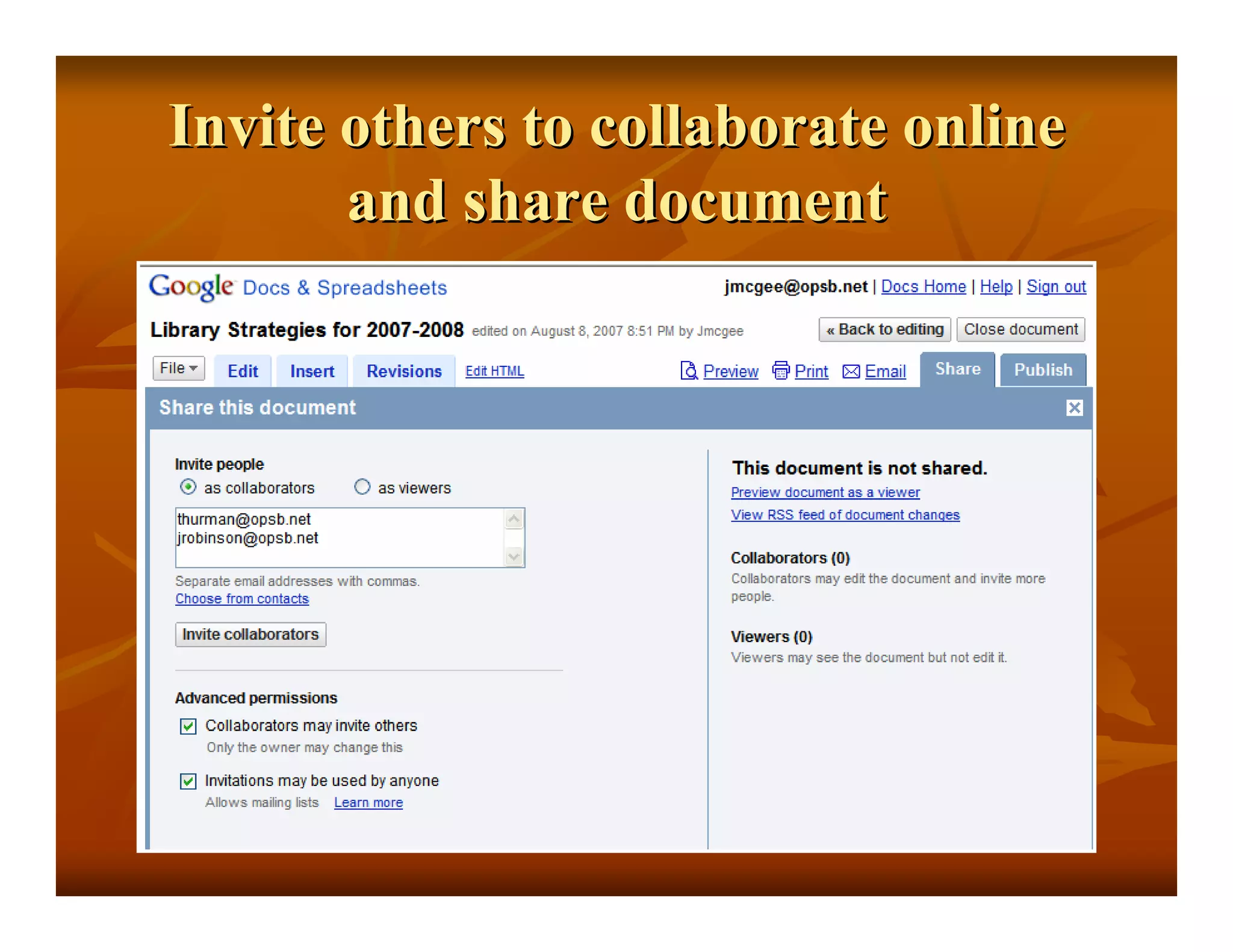 Web 2 Whats In Your Basket